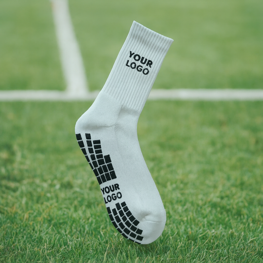 Custom Grip Socks (MOQ 50 Pairs)