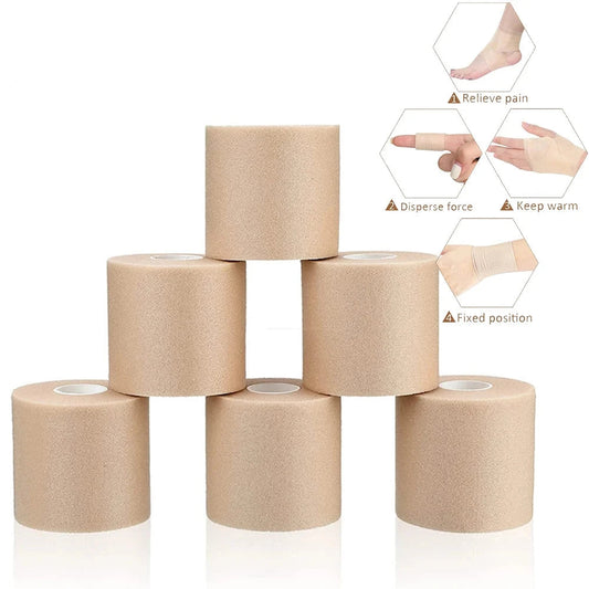 6 Pieces Foam Prewrap Sports Tape