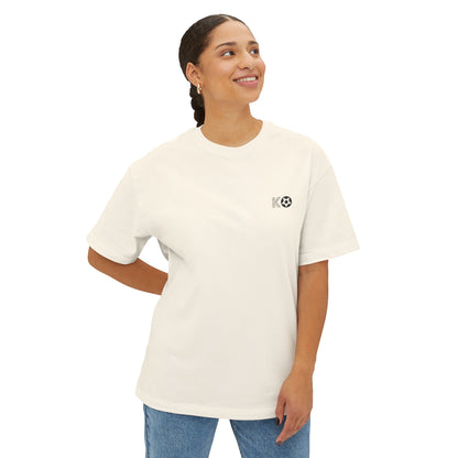 Kick Off Unisex Oversized Boxy Tee