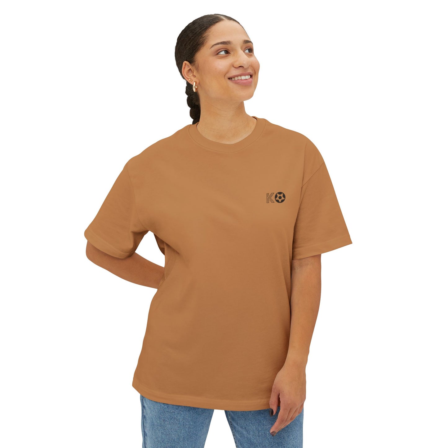 Kick Off Unisex Oversized Boxy Tee