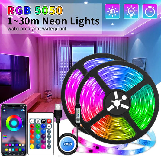 USB LED Light Strip - 5050 RGB