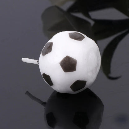 Soccer Ball Birthday Candles