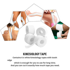 6 Rolls Athletic Tape
