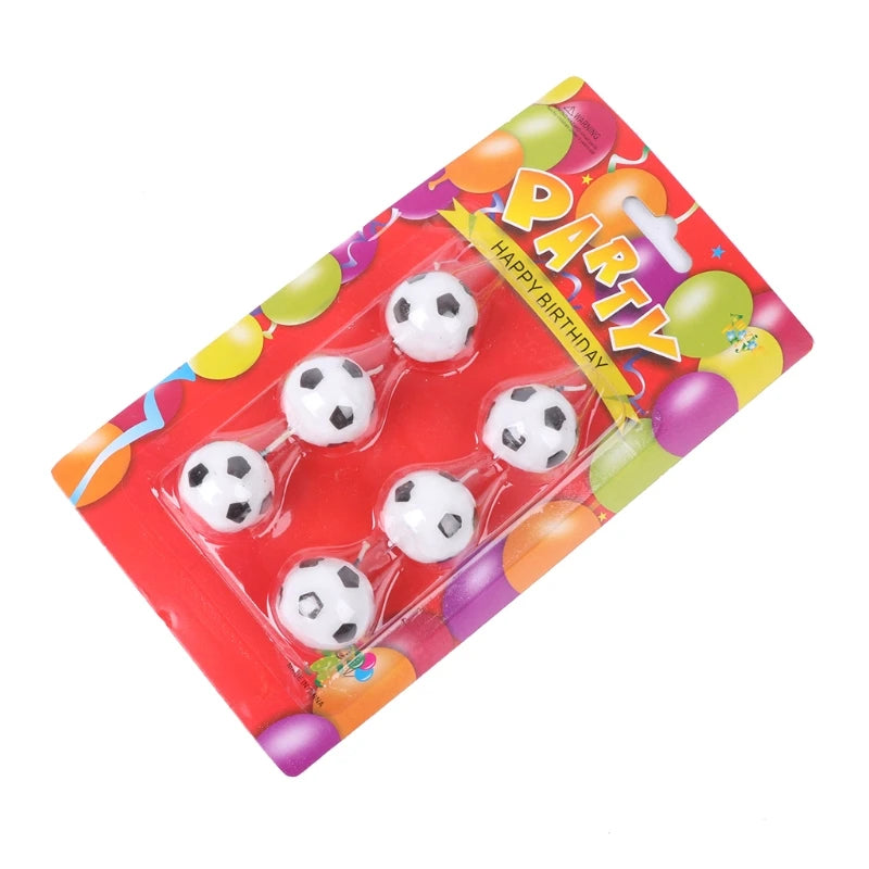 Soccer Ball Birthday Candles