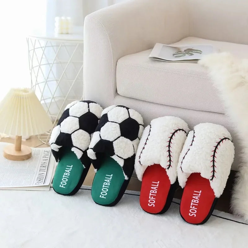 Soccer Ball Slippers