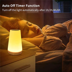 Color Changing Night Light with Remote Control & Touch
