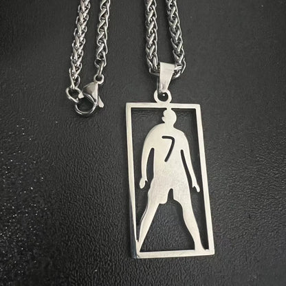 Ronaldo and Messi Necklace