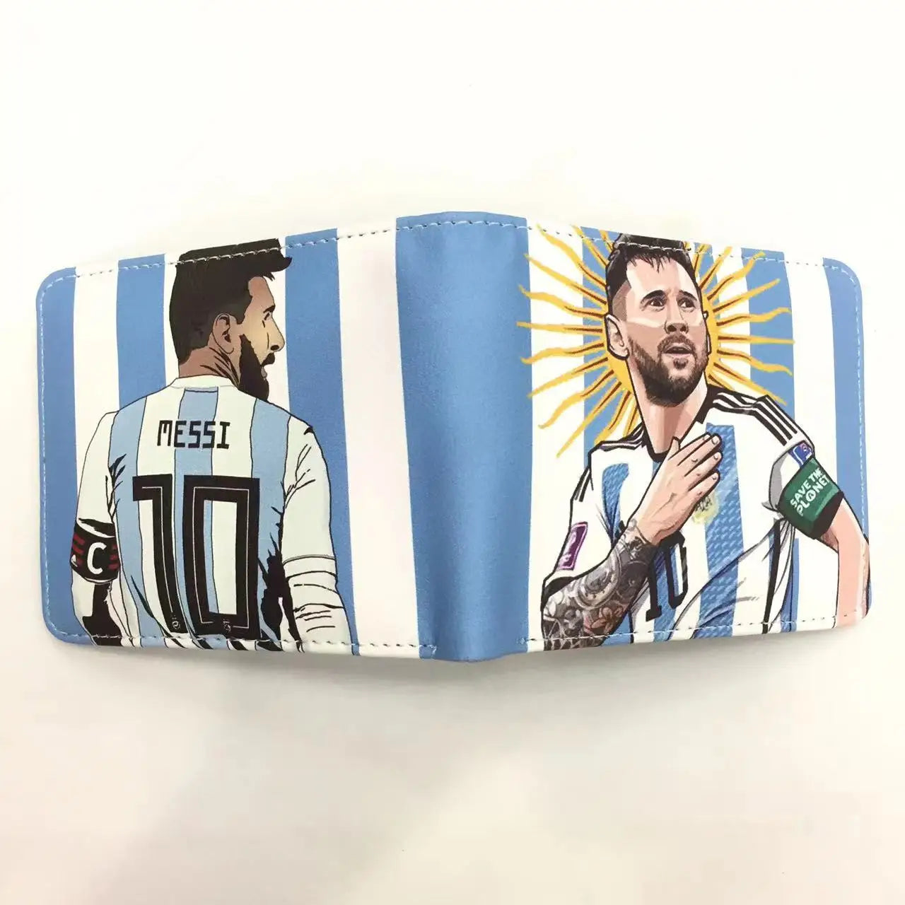 Kids Messi and Ronaldo Wallet