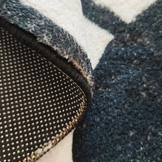 Soft Round Football/Soccer Floor Rug
