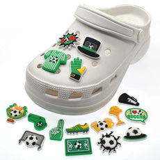 16 Pcs Soccer Croc Jibbitz