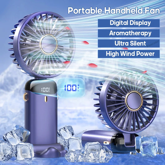 USB Handheld Mini Portable Foldable Fan