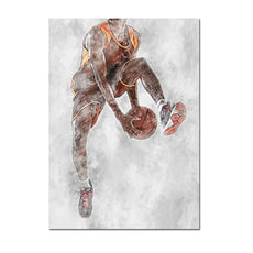 Football Soccer Poster Canvas - No Frame