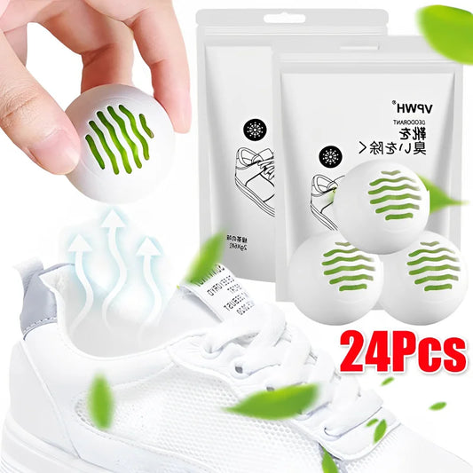 24/1PCS Deodorizer Balls for Shoes