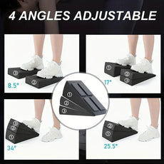 3Pcs/Set Yoga Bricks Squat Wedge Blocks