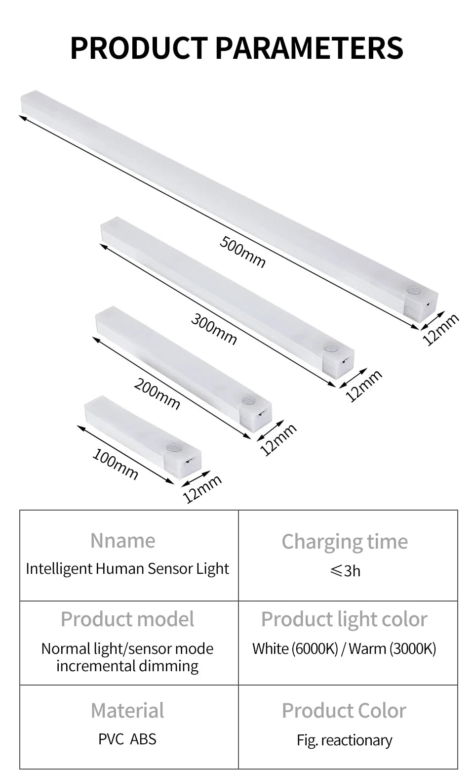 Motion Sensor LED Light