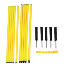 5pcs Soccer Agility Poles