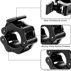 Quick Release Barbell Clamps