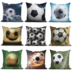 Football Print Pillowcase