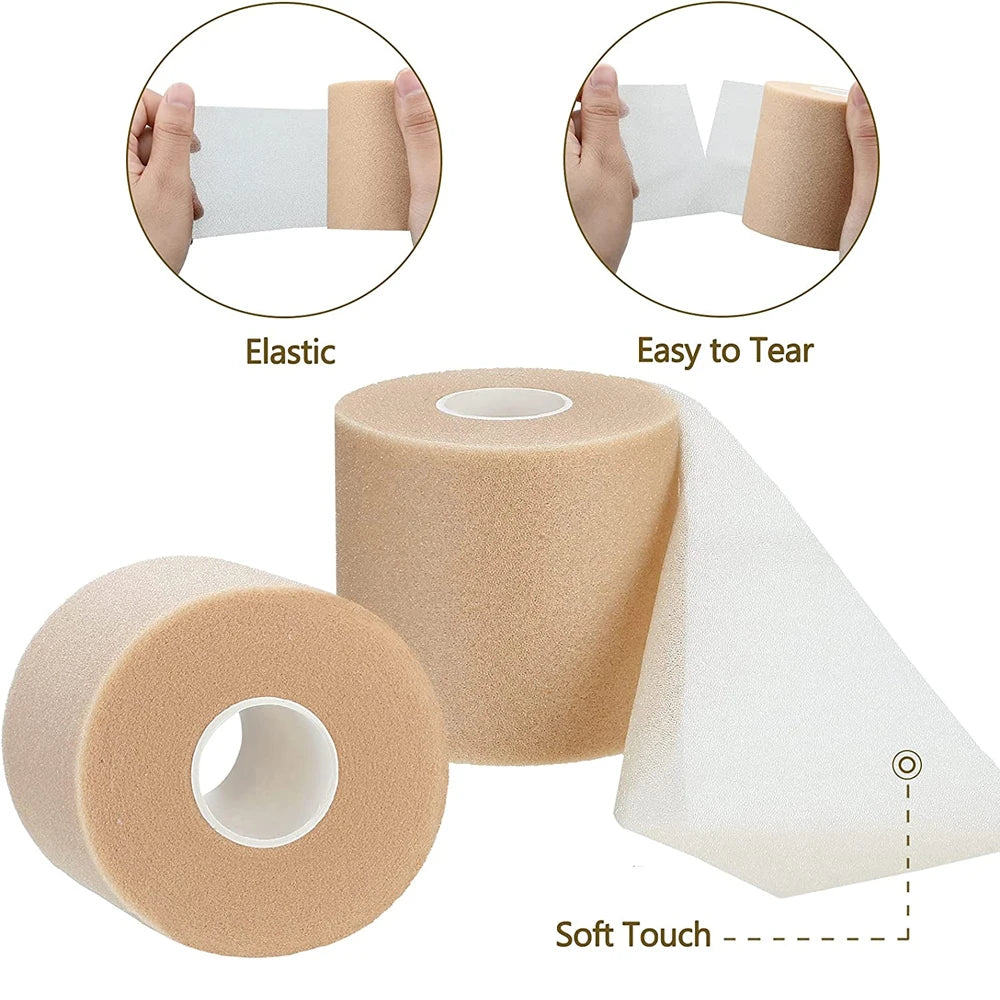 6 Pieces Foam Prewrap Sports Tape