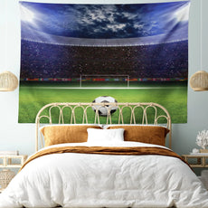 Football Field Wall Tapestry