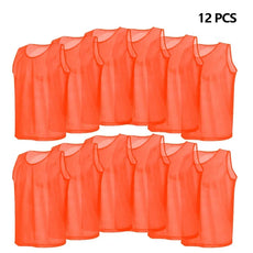 12 PCS Soccer Training Bib / Pinnie