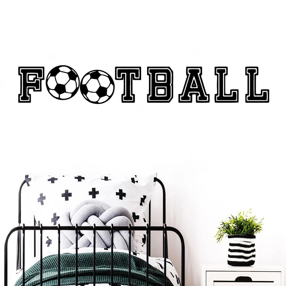 1pc Football Wall Sticker