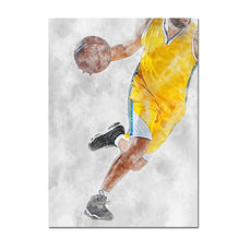 Football Soccer Poster Canvas - No Frame