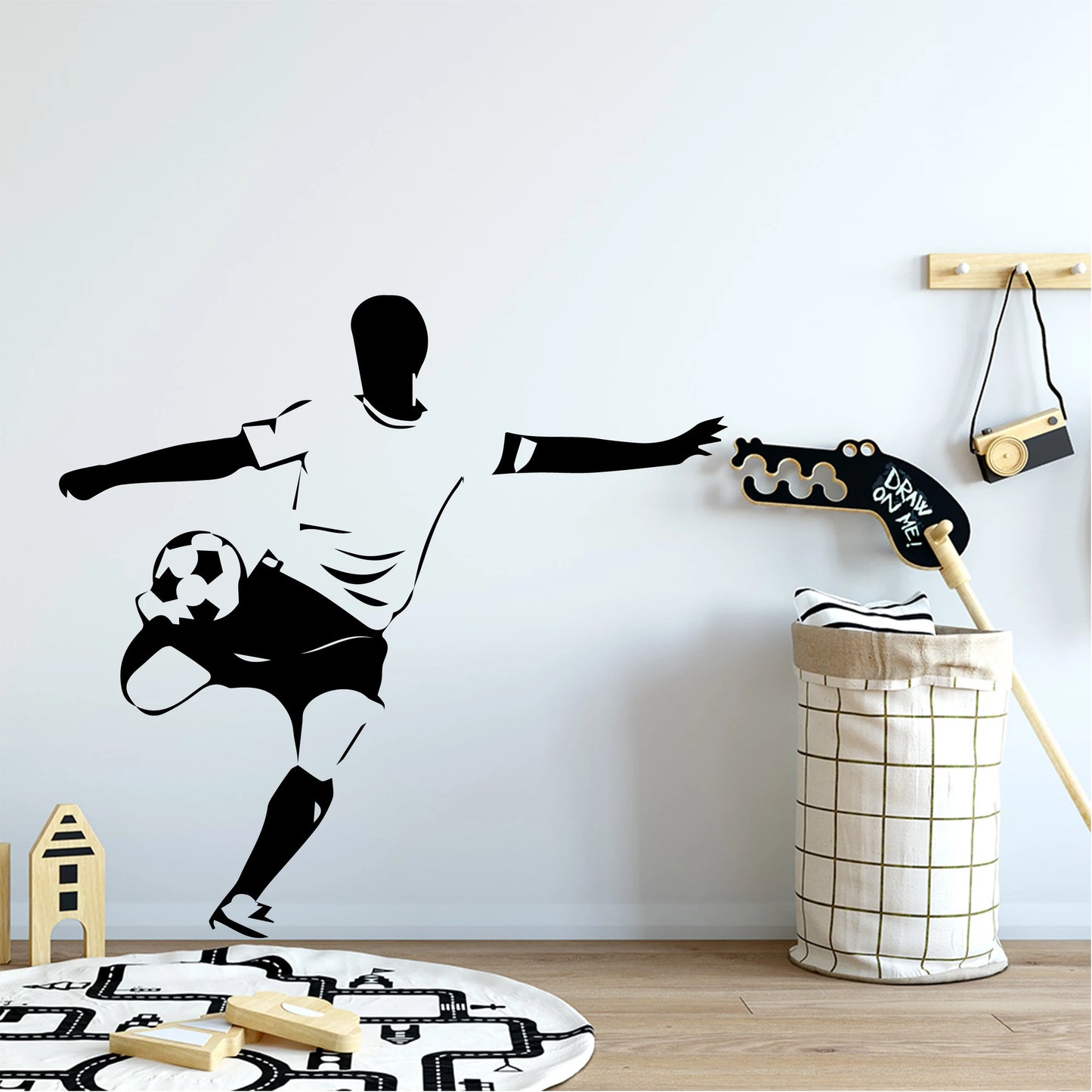 1pc Football Wall Sticker