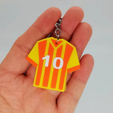 12-Piece Soccer Keychain Set