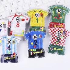 10pcs Soccer Themed Pinball