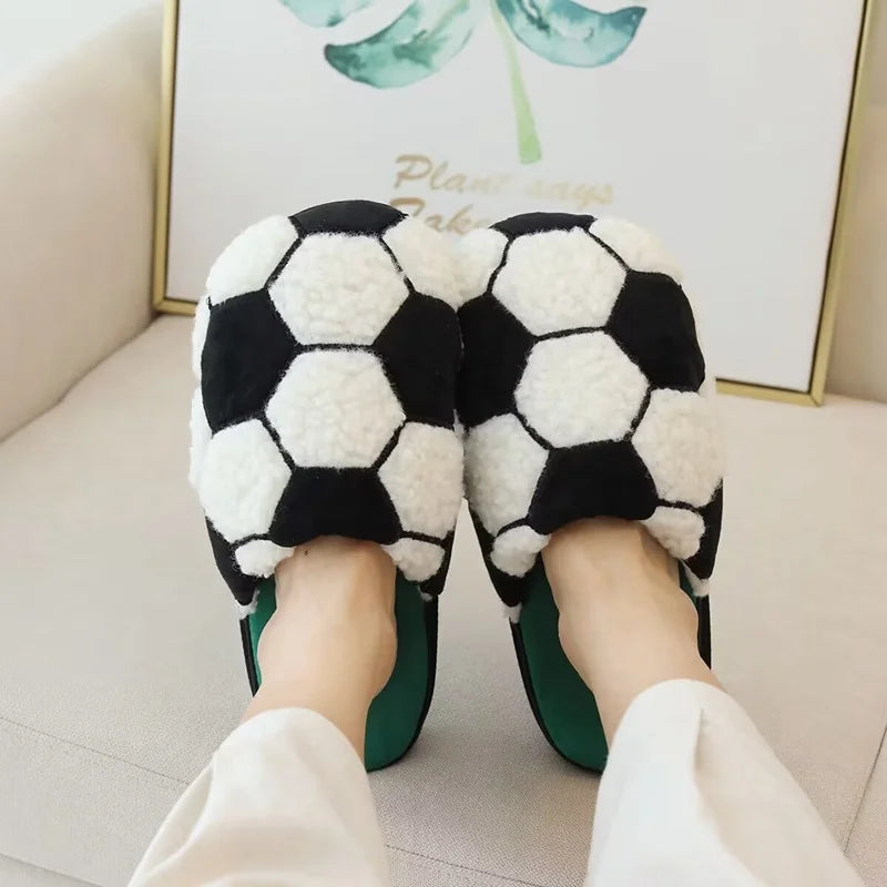 Soccer Ball Slippers