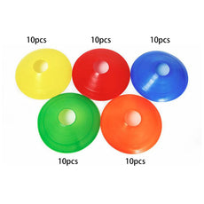 50-Piece Soccer Training Mini Cones