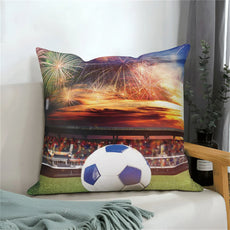 Football Print Pillowcase