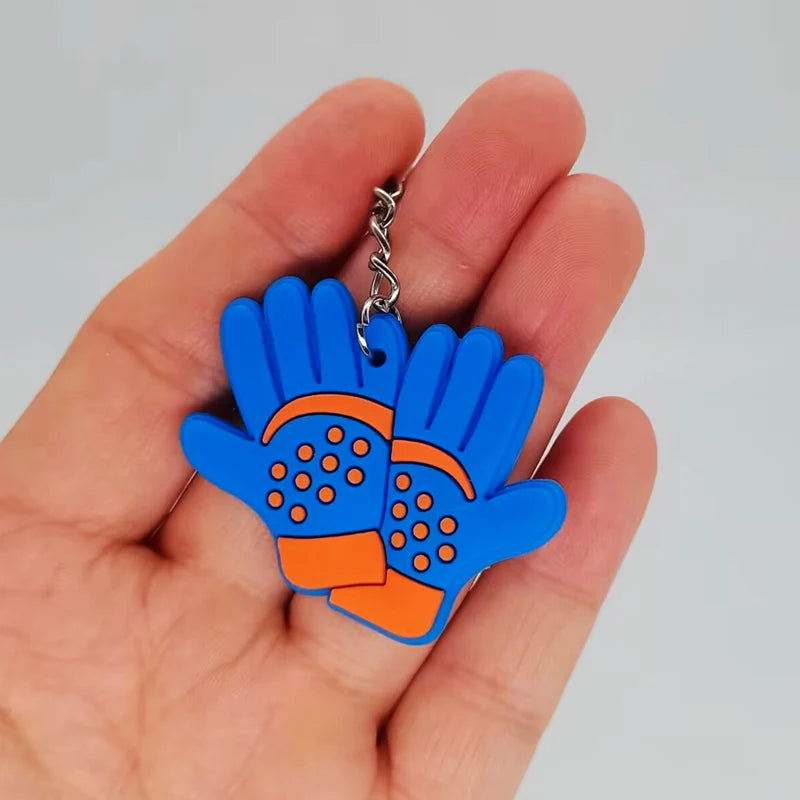 12-Piece Soccer Keychain Set