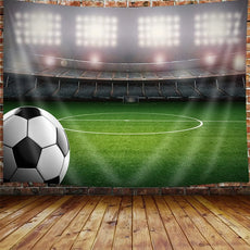 Football Field Wall Tapestry