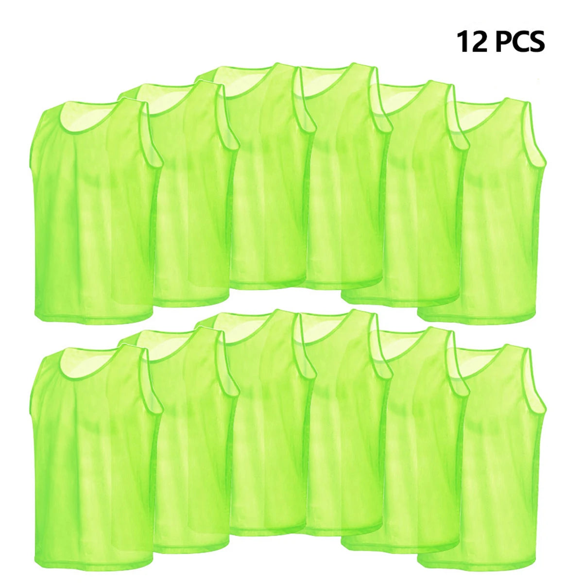 12 PCS Soccer Training Bib / Pinnie