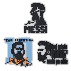 10pcs Messi Croc Jibbitz