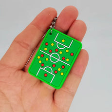 12-Piece Soccer Keychain Set