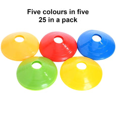 25-Piece Soccer Training Cones
