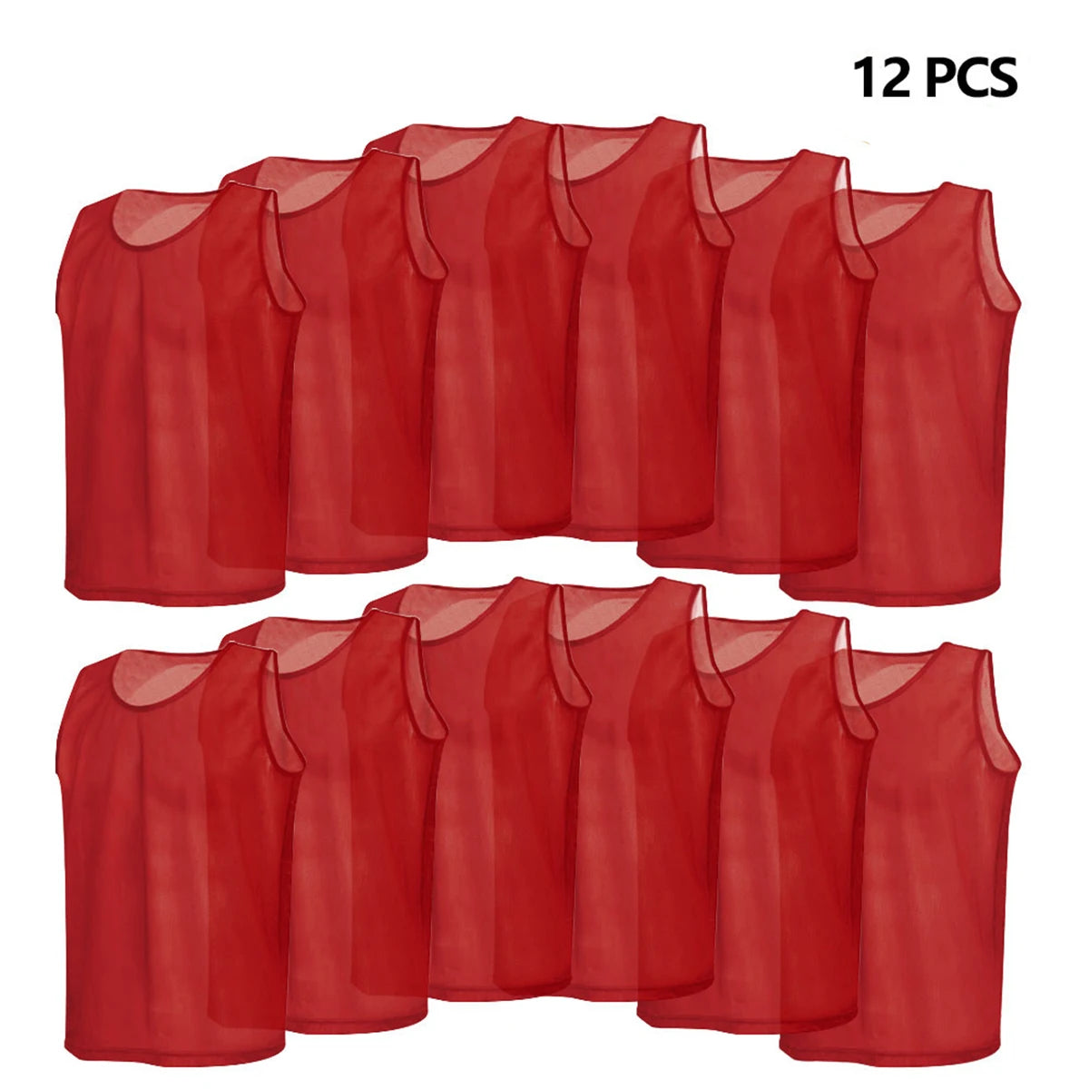 12 PCS Soccer Training Bib / Pinnie