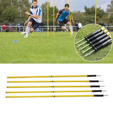 5pcs Soccer Agility Poles
