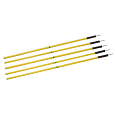 5pcs Soccer Agility Poles
