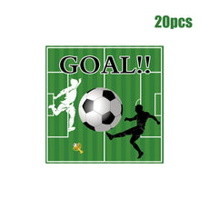 Football Soccer Themed Party Supplies Set