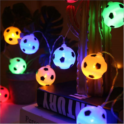 Soccer Ball String Lights