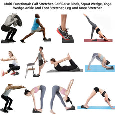 3Pcs/Set Yoga Bricks Squat Wedge Blocks