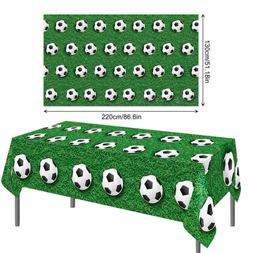 soccer tablecloth