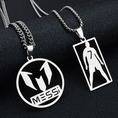 Ronaldo and Messi Necklace