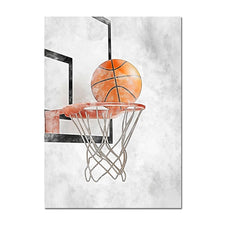 Football Soccer Poster Canvas - No Frame
