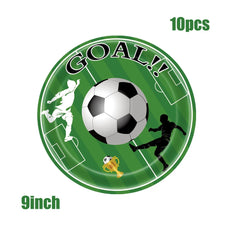 Football Soccer Themed Party Supplies Set