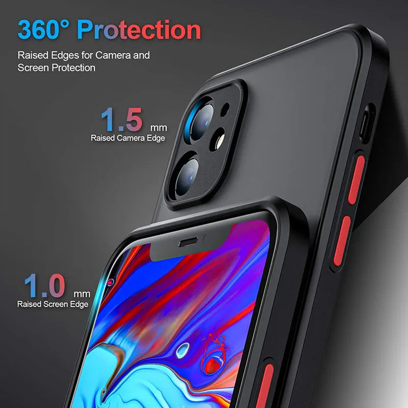 Armor Bumper Shockproof Phone Case